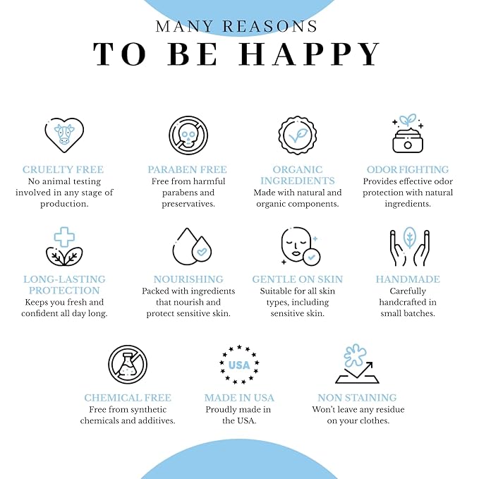 Vanman’s - Coconut and Magnesium Deodorant Stick for Delicate Skin - Odor Control for Underarms - Magnesium Deodorant for Women and Men - Personal Care Products - 2.2 oz