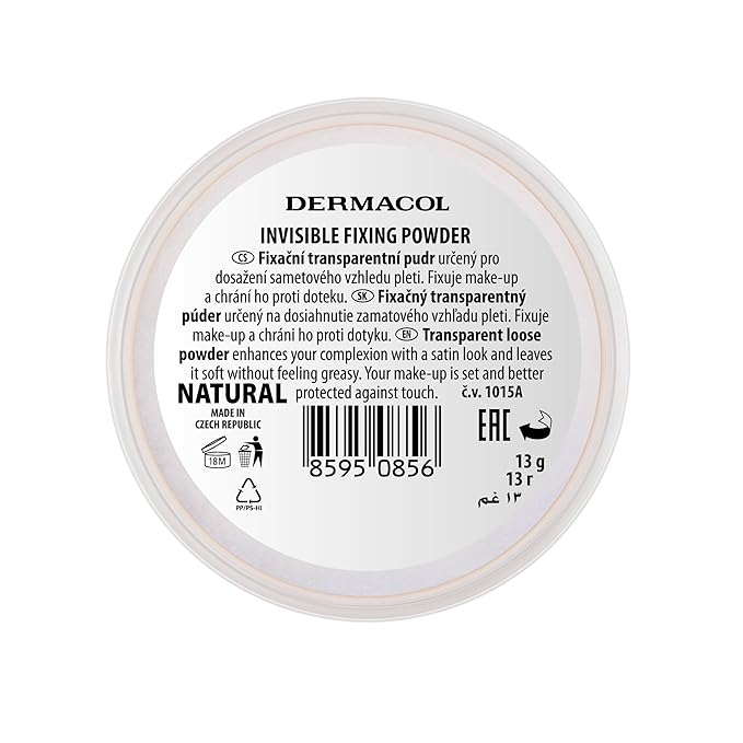 Dermacol Invisible Fixing Powder Color Natural