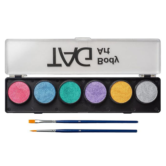 TAG Face & Body Paint - Pearl Palette 6 x 10g