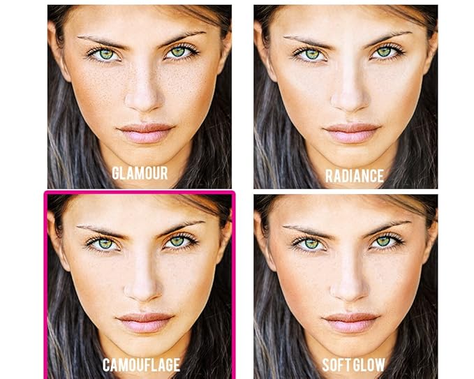 Dinair Airbrush Makeup Master Foundation Collection - Camouflage Neutralizer perfect to cover Scars, Acne, Tattoos, Under Eye Circles, Sun Spots, Vitiligo.