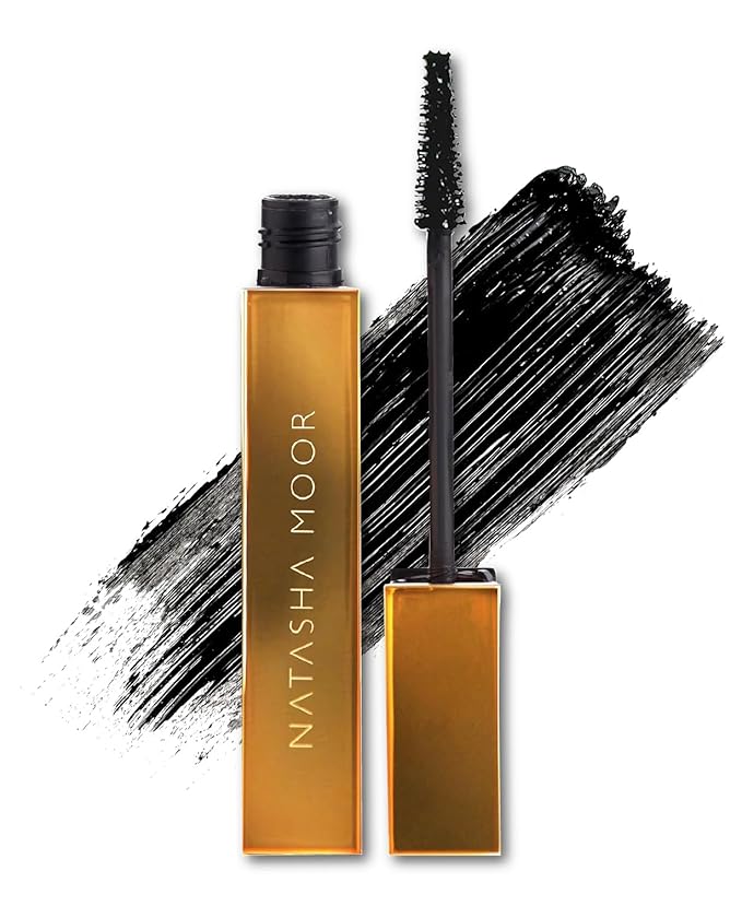 "Moor Power" Black Mascara - Luxurious Volumizing, Lengthening, & Darkening Formula - Waterproof & Smudge-Proof - Eye Makeup Mascara - Cruelty-Free Clean Beauty for Long-Lasting Results