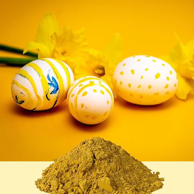 T-Miles Cosmetics Iron Oxide Yellow Pigment(20g) for DIY Eye Shadow Brow Powder Pressed Powder