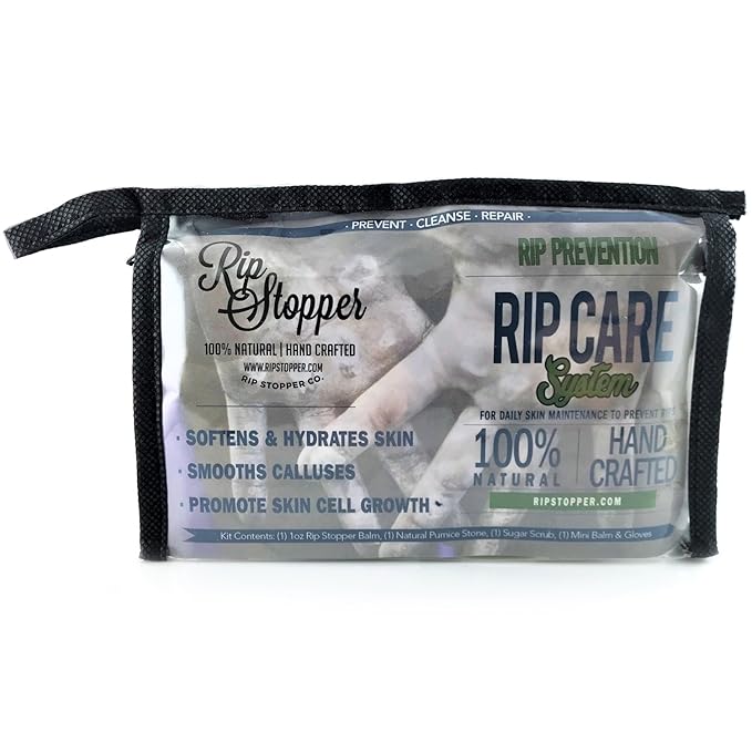 Rip Prevention Kit Rip Stopper | Repair and Prevent Skin Rips, Blisters, Cracks, Tears & Abrasions | 100% Natural Skincare | Rock Climbing, Weightlifting, Rowing