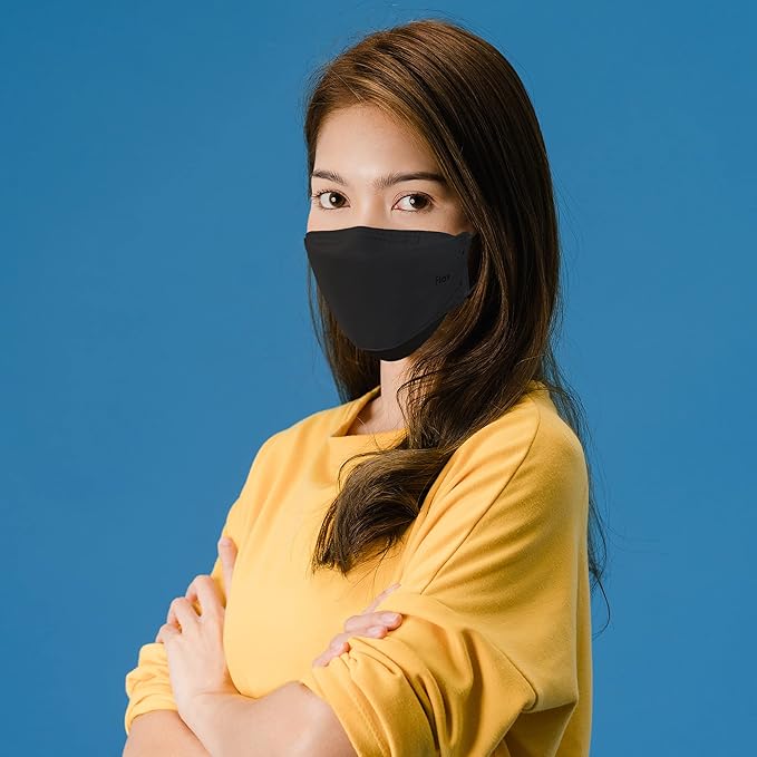 KN FLAX [40Packs KF94 - Face Protective Mask for Adult (Black) [Made in Korea] [40 Individually Packaged] Premium KF94 Certified Face Safety Black Dust Mask for Adult [English Packing]