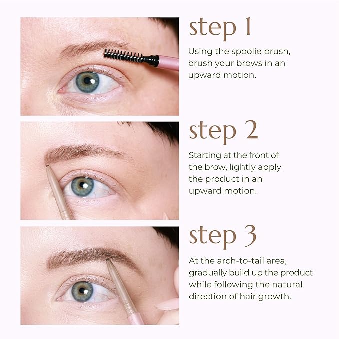 Chella Eyebrow Pencil – Easy-to-Use Brow Definer for Shaping, Filling & Blending – Long-Wear Dark Brown Eyebrow Pencils for Women with Precise Tip (Dark Brown)