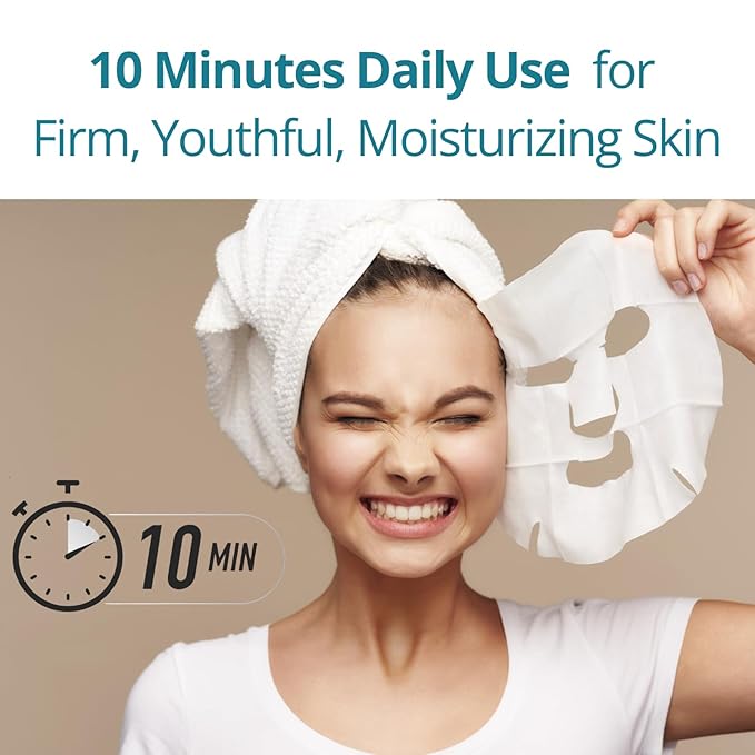 Lululun 14 Sheet Anti Aging Face Mask for Women & Men, Daily Face Masks Skincare & Hydrating Face Mask Sheets with Rice Extract, Ceramides, Collagen& Squalene, Sheet Masks from Japan, Precious DUO