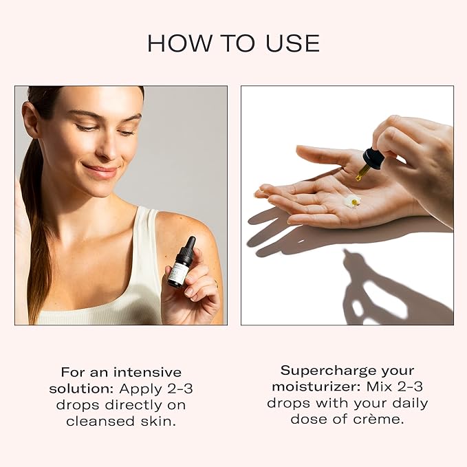 ODACITE Anti Aging Serum Concentrate with Buriti Oil, Vitamin C, Beta-Carotene - 0.17 fl. oz