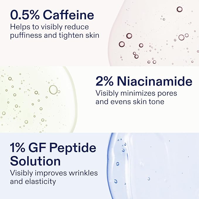 Skinfix Triple Lipid Eye Treatment - 0.5 fl oz - Eye Cream - Visibly Tightens, Depuffs & Smooths Undereyes - Non-Comedogenic - Fragrance Free - Vegan, Cruelty Free