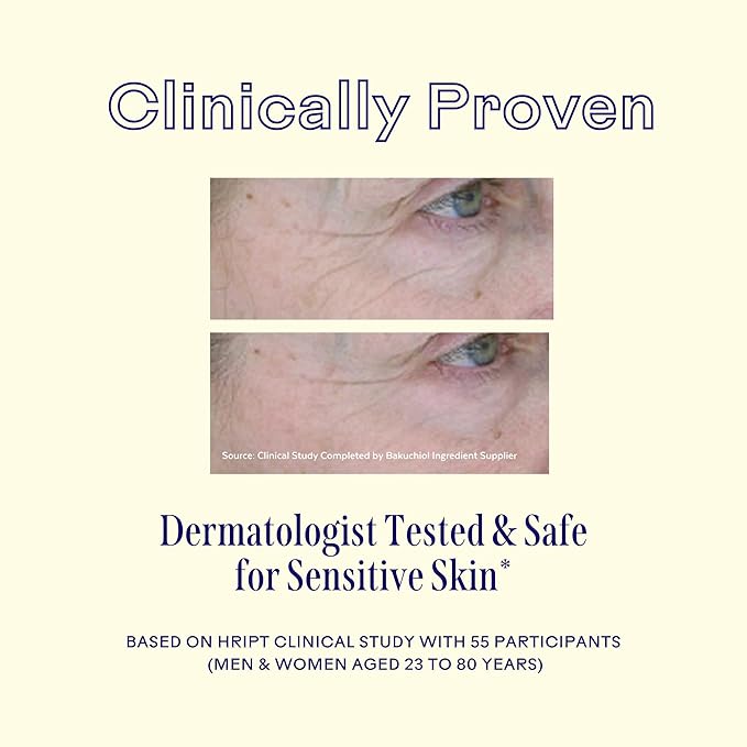 Three Ships - SkinHero Calendula + 2% Bakuchiol Bio-Retinol Serum | Firm, Soothe, Hydrate Skin | Cruelty-Free, Vegan, Paraben-Free, Sensitive Skin Safe (1 fl oz | 30 mL)