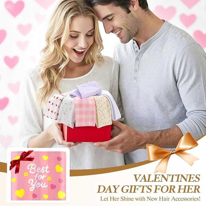 Gift for Women 8pcs Fashion Headband: Headbands for Women Girls Birthday Gift Stocking Stuffers Soft Fabric Hairbands Hair Styling Accessories Valentines Day Gifts for Her Woman Teen Girls Wife Sister