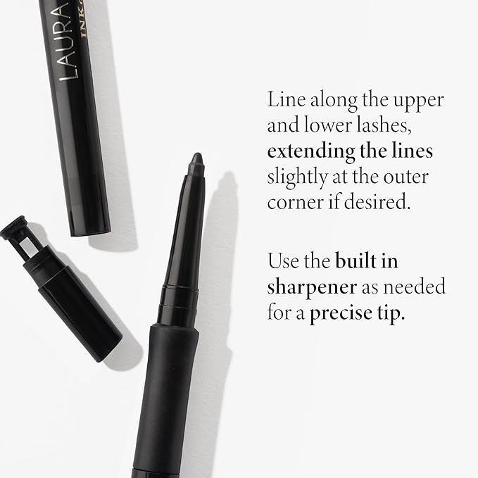 LAURA GELLER NEW YORK INKcredible Gel Eyeliner - Olive My Love - Waterproof Smudge-proof Eyeliner Pencil - Built in Sharpener