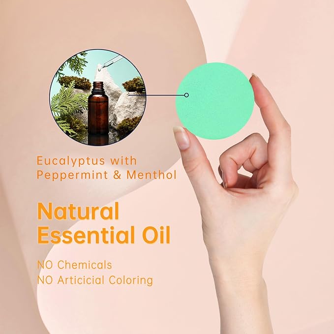 Shower Steamers Aromatherapy, 30-Pack Shower Steamer for Women Men, Shower Bombs with Essential Oils Stress Relief Self Care, Birthday Gifts Christmas Stocking Stuffers Gifts for Mom, Dad, Wife