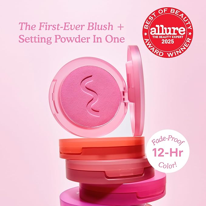 GetSet™ Matte Powder Blush - Culver Crush, Setting + Blurring Peach Blush