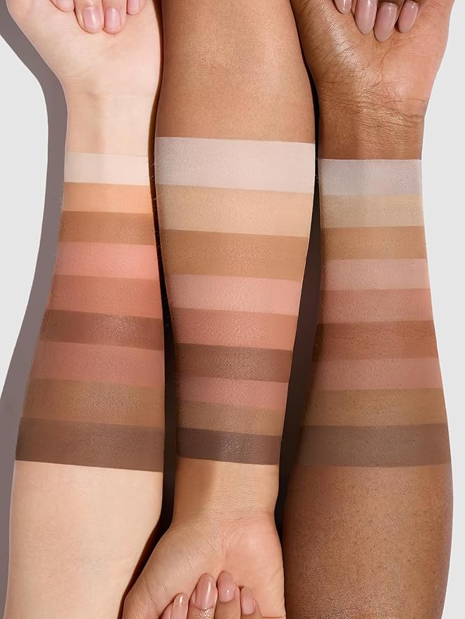 SHEGLAM Eyeshadow Palette 9-Color Ultra-pigmented Shimmer & Matte Shades, Vegan & Cruelty-free-Forever Matte