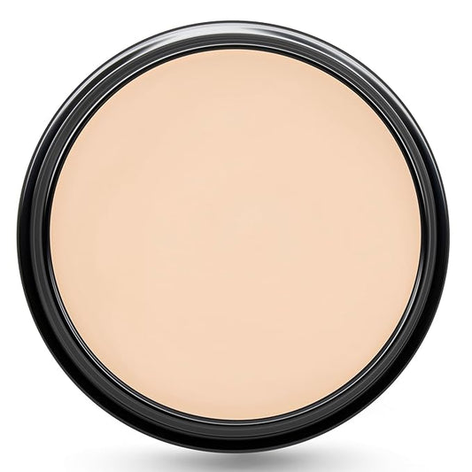 Graftobian HD Glamour Crème Foundation 1/2oz, Weightless Full Coverage Makeup, 65 Inclusive Shades, For All Skin Types, Natural or Full-Glam Looks, For Professionals and Beginners (Pale Blossom)