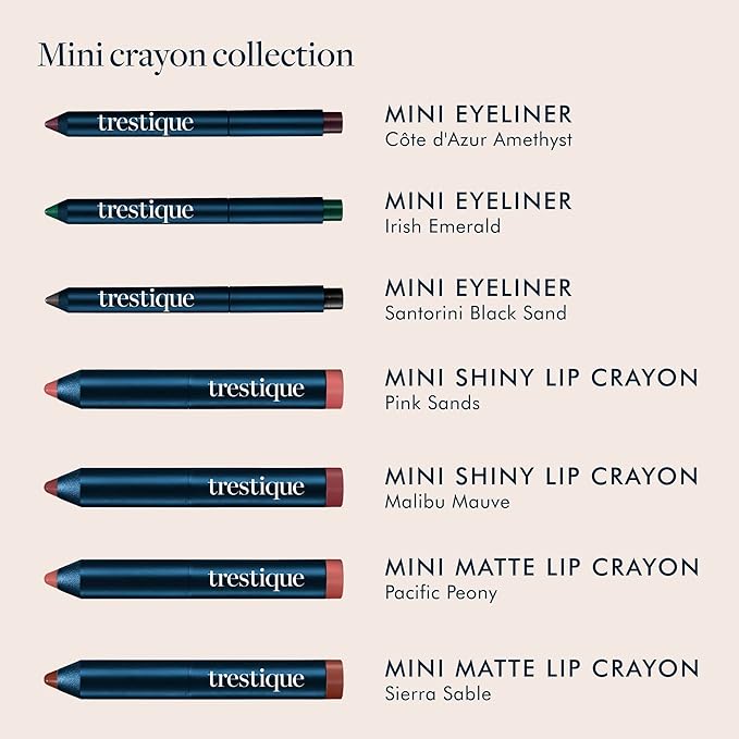 TRE'STIQUE trestique Mini Eye Makeup and Lip Makeup Set