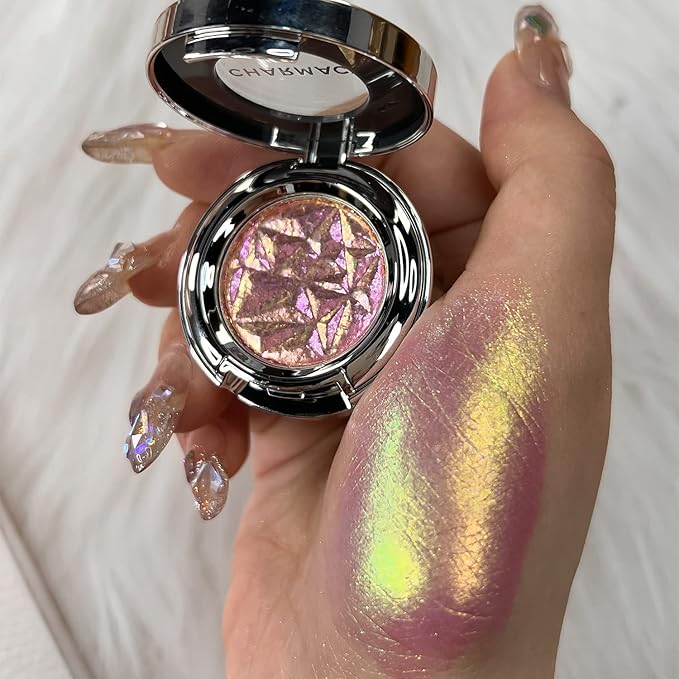 CHARMACY Duochrome Eyeshadow, Insane Shifters Chameleon Eyeshadow, Creates High-Impact, Metallic Eye Looks, 100% Vegan and Cruelty Free (Chameleon-#806, 0.06 Ounce (Pack of 1))