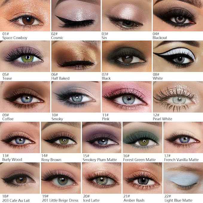 Kaely Single Eyeshadow Makeup, Rosy Brown Neutral Powder Matte Eye Shadow for Older Women, Mini Monochrome Eye Shadow Palette Pigmented Waterproof, sombras para ojos, Lightweight Blendable, 14