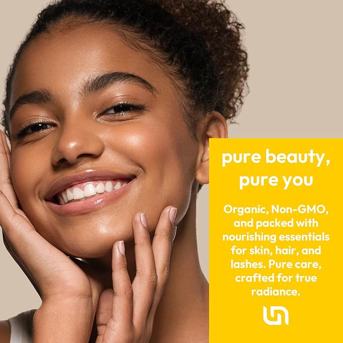 16oz Organic Jojoba Oil – Glass Bottle – USDA Certified Organic & Non-GMO – 100% Pure, Cold-pressed, Unrefined, Hexane-free – Premium Glow-Boosting Oil