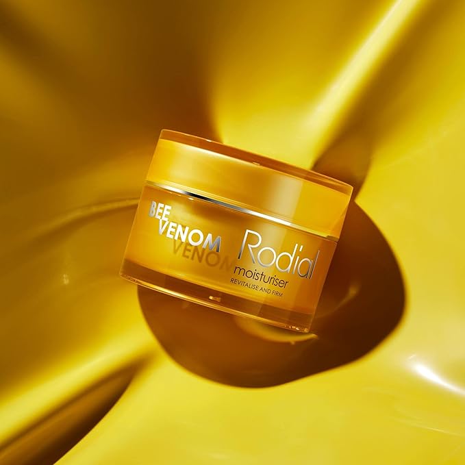 Rodial Bee Venom Moisturiser Cream Deluxe 0.5fl.oz - Intense Face Cream to Restore Skin Elasticity and Firmness - Anti-Aging Formula - Juvinity for Collagen Production Boost - Long Lasting Hydration