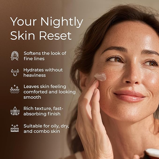 Tree to Tub Retinol Anti Aging Face Moisturizer for Dry & Sensitive Skin - Anti Wrinkle Hyaluronic Acid Facial Moisturizer, Vitamin A & E Night Cream for Women & Men w/Organic Aloe, Natural Ginseng