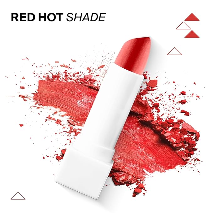 Ofra Red Hot | Long Lasting & Extremely Pigmented Lipstick | Moisturizing Formula for Smooth, Hydrated Lips | Bold, Vibrant Color with All-Day Wear | 4.5g 0.16oz