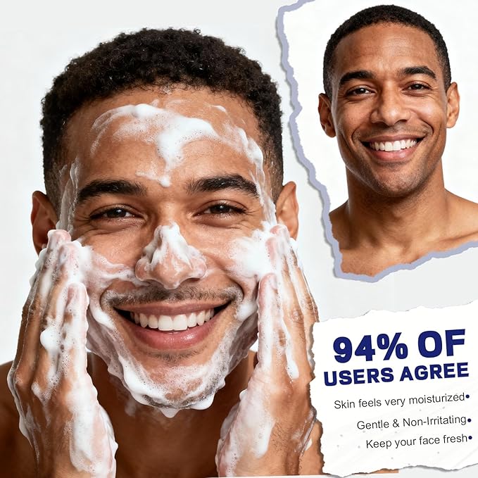 Z:SEA Foaming Face Wash, 5.29 Oz - Amino Acid & Salicylic Acid + Dual Seaweed, Gentle All-Gender Cleanser for Oil Control & Acne