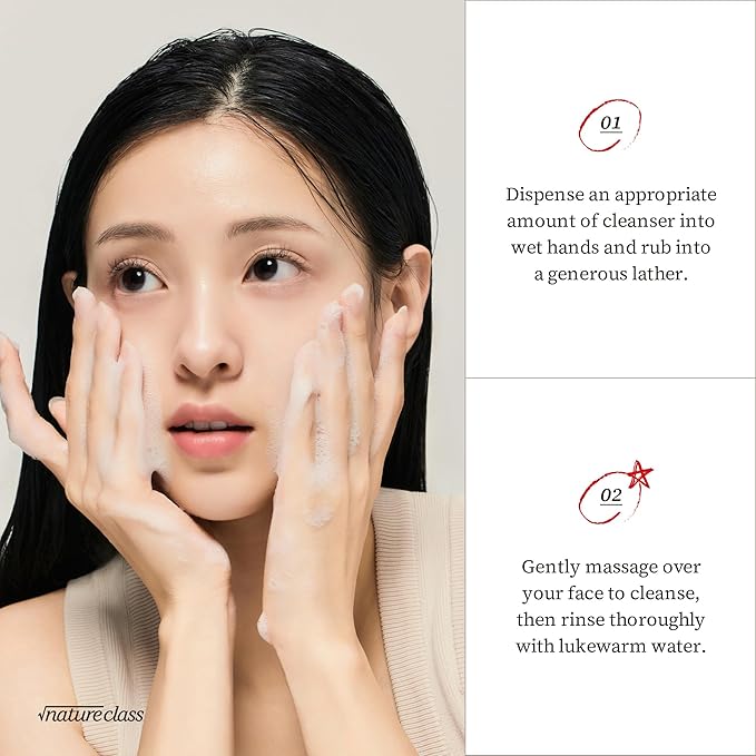 R199 Gentle Cleansing Foam with Rice Bran Extract–Deep Cleansing,Exfoliating, Hydrating & Low pH Formula for Radiant Skin, Makeup Removal, Korean Skincare 5.07 fl.oz.