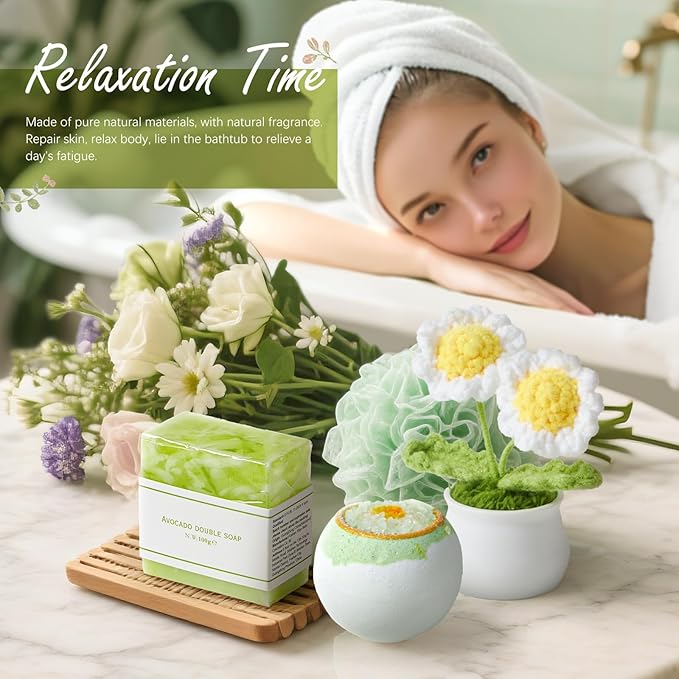 Get Well Soon Gift Basket for Women, Spa Self Care Gift Box with Plush Blanket, Sympathy Care Package for Women After Surgery, Birthday Think of You Gifts for Mom Her Sister Wife Feel Better