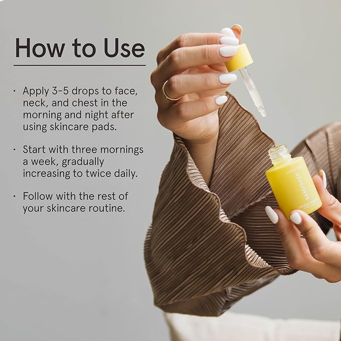 Barefaced Anti-Aging Bundle (Retinoid Alternative) - Toning Pads, Liquid Gold, RetinAL, Hydrating Lotion - Brighten, Retexture, and Hydrate Skin