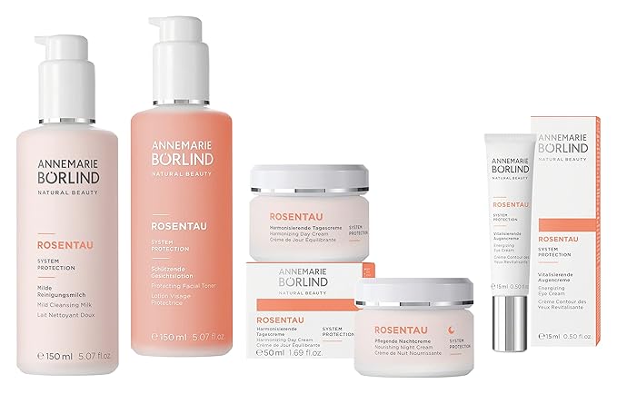 ANNEMARIE BÖRLIND - ROSE DEW Cleansing Milk - Avocado Cucumber and Rose Water Natural Vegan Face Wash - Moisturizes and Removes Makeup and Impurities - 5.07 Fl. Oz.