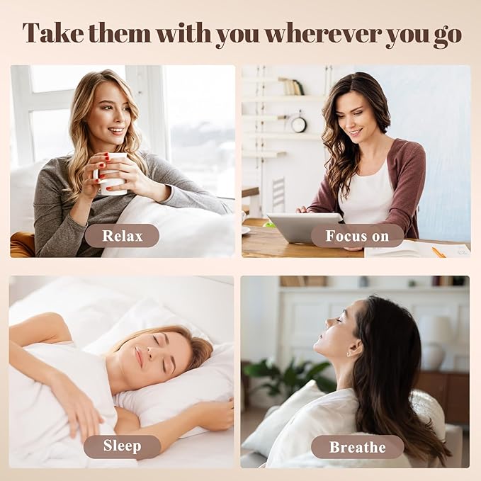 Focus on Essential Oil Roll On Blend, Relaxation Gifts for Women & Men - Head Comfort, Mood Booster, and Restful Sleep - Great Stocking Stuffer