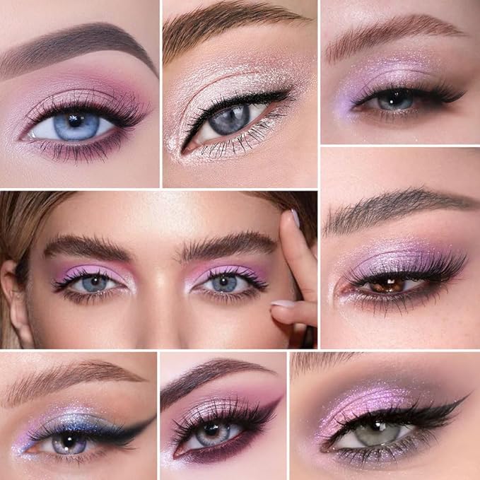 16Colors Pink Nude Brown Basics Matte Eyeshadow Palette,Muted Pink Eye Shadow Makeup Travel Makeup Palette all in one Long Lasting Waterproof,Great for Travel Gift Kit