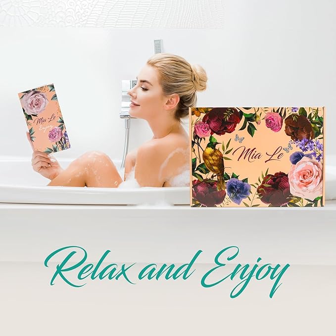 Luxury Spa Gift Basket Set – 16 Pcs Bath Set with Bath Bombs, Body Lotion, Shower Gel & More – Relaxing Gifts for Women & Men – Perfect for Birthday, Christmas, Thank You & Bridal Shower(Turquoise)