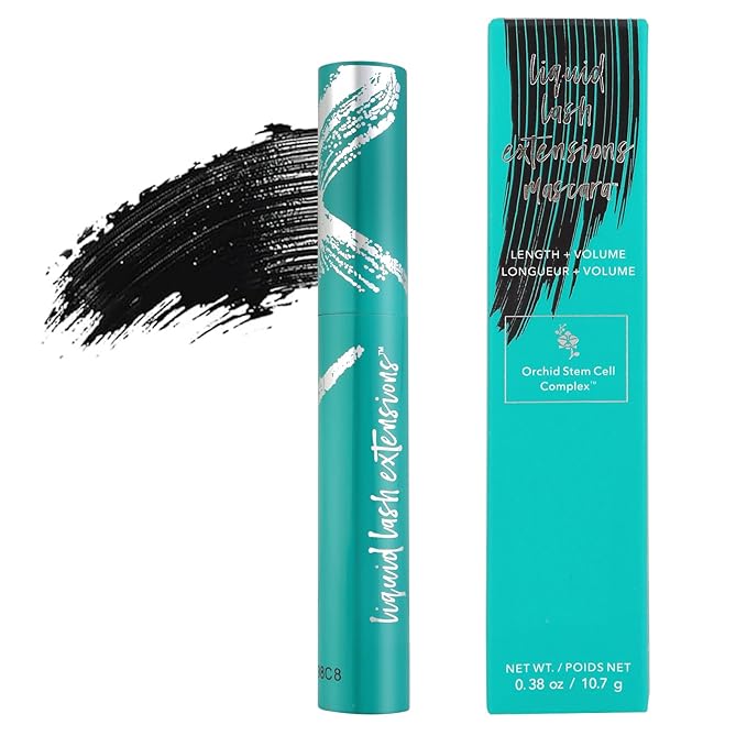 Thrive Mascara Liquid Lash Extensions - Brynn Thick and Slender, Waterproof and Sweat Resistant (Black 10.7g/0.38 OZ)