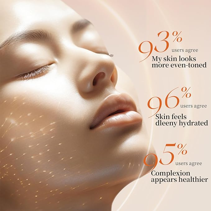 5x Vitamin C Skincare Set,Revitalizing Toner, Nourishing Essence, Face Moisturizer, Deep Cleansing & Hydration Balance, Refines Pores & Enhances Luminosity, Unique Gift for Women