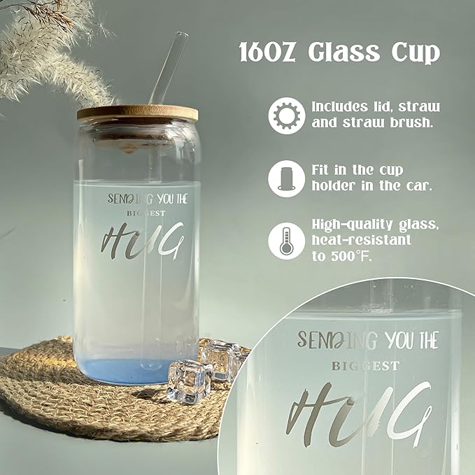 Get Well Soon Gift Baskets For Women,12PC Get Well Gifts for Women After Surgery,Birthday Gifts,Care Package,Grief,Sympathy,Condolences Gift Basket for Friend (navy blue)