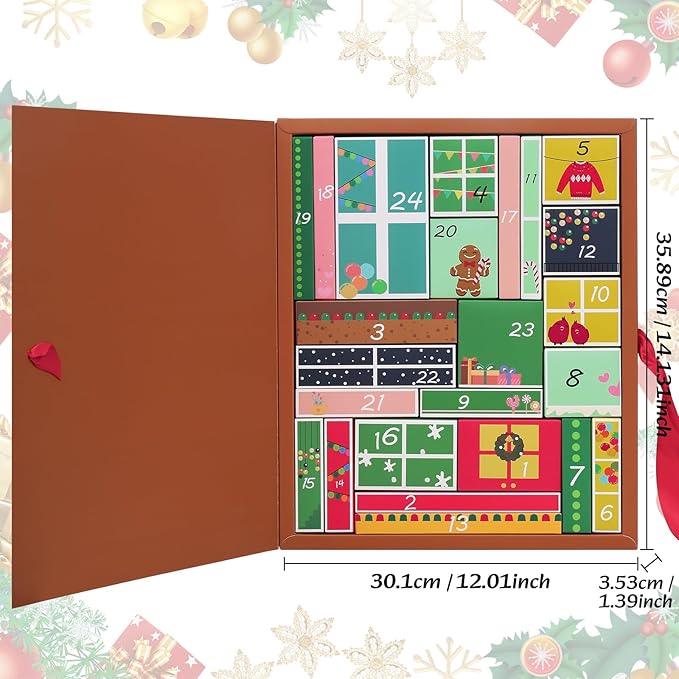 Makeup Advent Calendar 2025, 24 Days Christmas Gift Makeup Sets For Women, UCANBE 2025 Xmas Countdown Calendar Full Makeup Kits Beauty Makeup & Cosmetic For Teens, Girls Gift