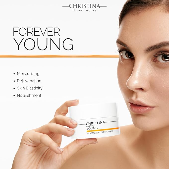 -CHRISTINA- Forever Young Moisture Fusion Cream for Face with Hyaluronic Acid | Face Moisturizer Rejuvenates & Firms the Skin 50ml