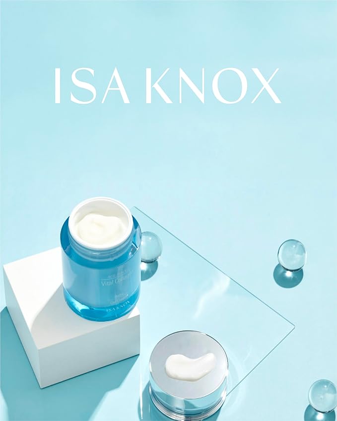 ISA KNOX AGE FOCUS VITAL COLLAGEN Hydra Gel Cream, LXNEW VITA MAX Ampoule, LXNEW VITAMELA Cream (15 ml/3.89 fl oz) - Korean Skin Care by LG Beauty. Vitamins C, B12 & E.