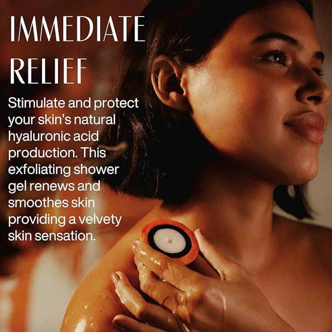 Natura - Ekos Tukumã Replenishing Exfoliating Shower Gel - Natural Exfoliants - 94% Natural - Body Wash - Vegan Skin Care - Brazilian Beauty Secrets - Self Care & Body Care - 6.2 fl oz (185ml)