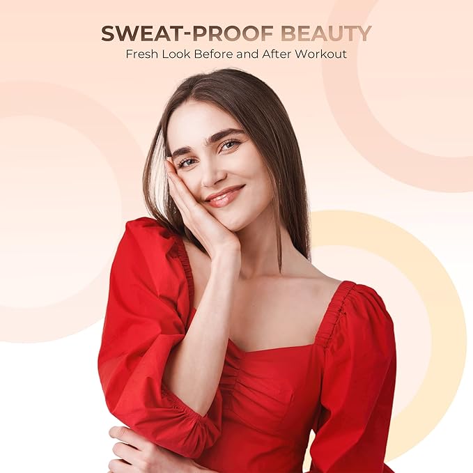 4pc Full Size Kit (Pink Bisque) Mineral Makeup Matte Translucent Loose Foundation + Kabuki Brush + Concealer + Finishing Setting Powder + Bare Face Full Coverage SPF 30 All Skin Types Waterproof