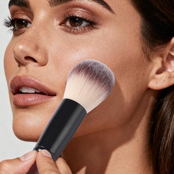 Makeup Brush Set Professional 26-Piece Makeup Brushes Set Premium Synthetic Foundation Powder Concealer Blush Eyeshadow Contour Makeup Brush Set with 2 Brush Bags