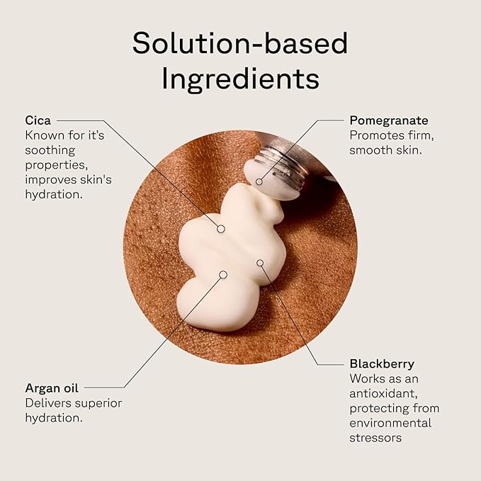 Acure Brightening Day Cream - Cica Cream, Anti Aging Moisturizer to Brighten for Women & Men, Facial Lotion, Skincare with Argan Oil to Replenish, Tone Dry Skin & Hydrate, Cruelty Free - 1.7 fl oz