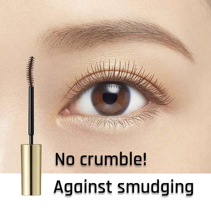 HEROINE MAKE by KISSME Brown Mascara Waterproof, Waterproof Mascara Volume and Length by Tubing Fiber for Long & Curl Eye Makeup for Women, Natural Lash Look for Sensitive Skin from Japan 1 EA