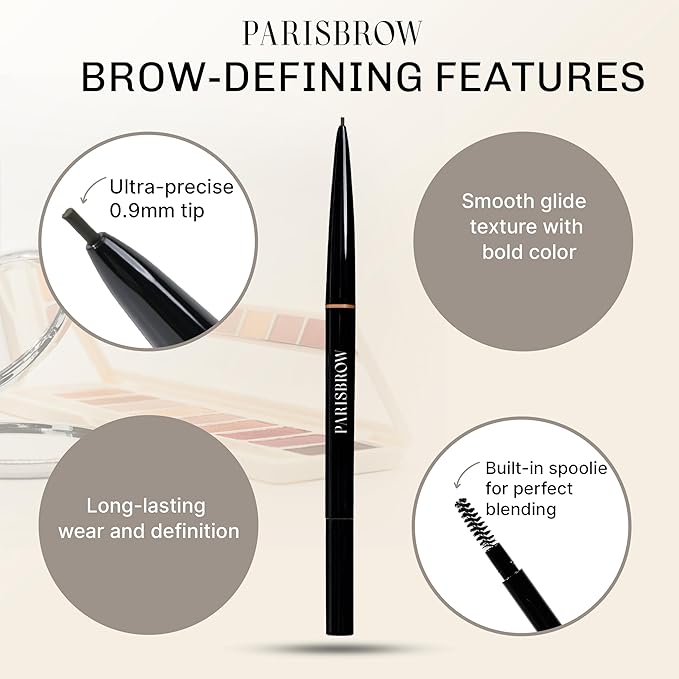 PARISBROW Slim Brow Pencil 05 / Black Eyebrow
