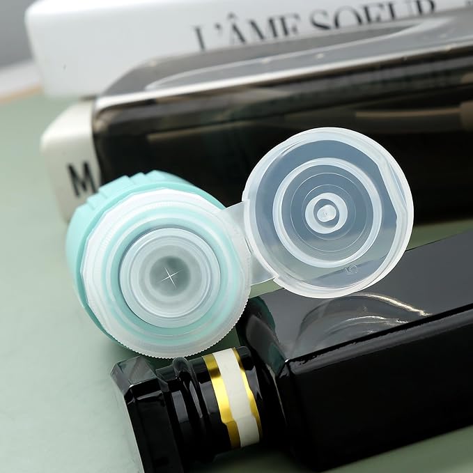 16 Pack Travel Bottles for Toiletries, Oversize 6oz Silicone Travel Containers jar for Toiletries, Leak Proof Refillable Liquid Shampoo And Conditioner Travel Essentials toiletry Bottles