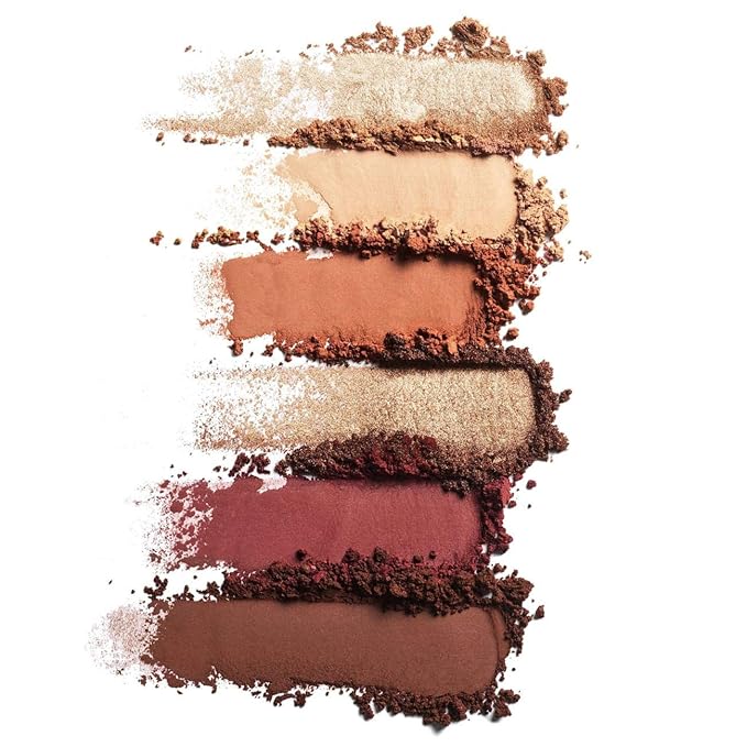 ILIA - The Necessary Eyeshadow Palette | Talc-Free, Matte, Satin + Metallic Highly Pigemented + Blendable Finishes | Cruelty-Free, Vegan (Warm Nude, 6 x 0.05 oz | 1.5 g)