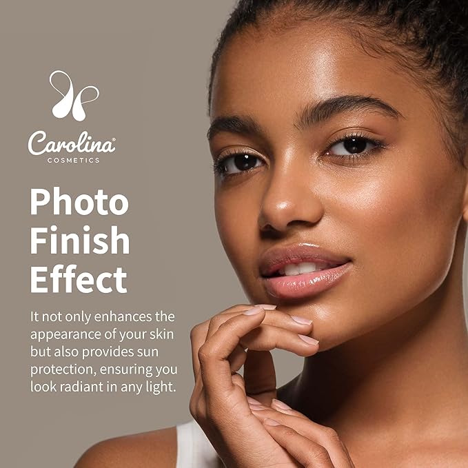 Plant-Based Foundation in Touch of Sun Shade - Hydrating, Pore-Minimizing & Buildable Coverage - Vegan, Non-GMO, Gluten-Free, Paraben-Free - Sun Protection - 1Fl Oz