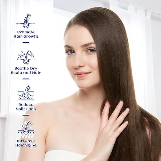 HIQILI 16 Fl Oz Organic Grapeseed Oil for Hair, for Skin, Carrier Oil for Essential Oils Mixing, 100% Pure & Natural-473ML